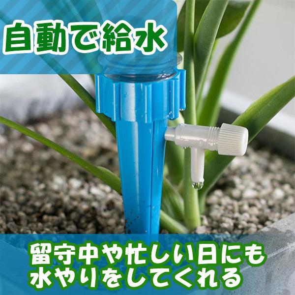 自動給水キャップ 12個セット じょうろ ペットボトル 自動水やり器 水