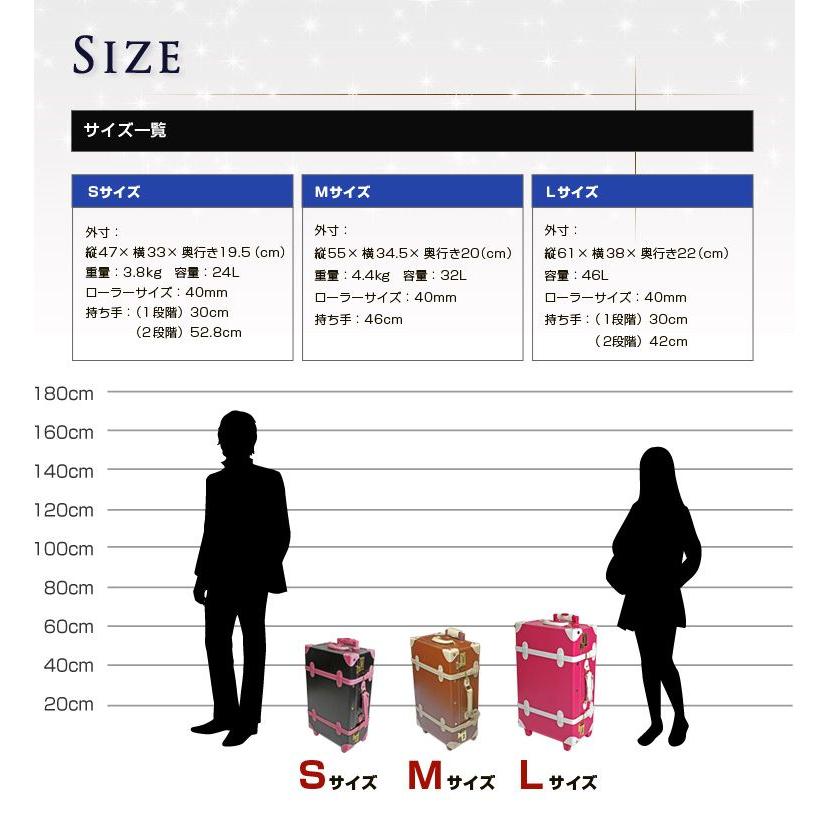 スーツケース Lサイズ 46L キャリーケース 大型 大容量 7-14日用