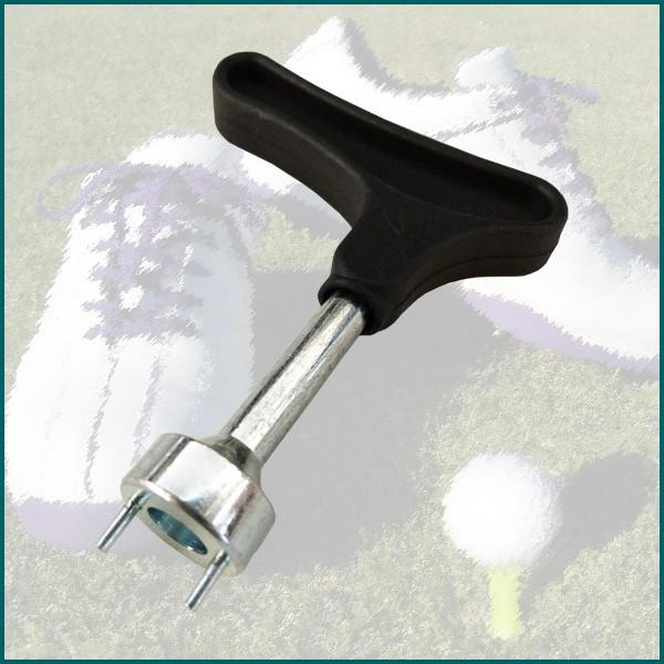 ゴルフシューズ 2ポイント スパイク 鋲 交換 レンチ adidas PUMA 簡単