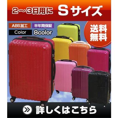   ストライプキャリーケース S小型 スーツケース Sサイズ 33L キャリーケース 小型 大容量 1-3日用 TSA