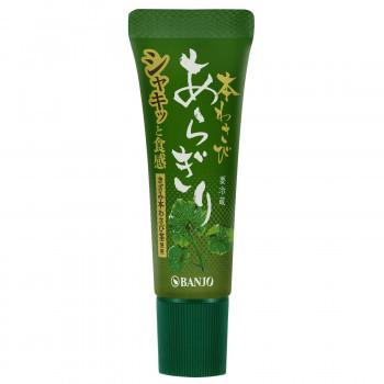 BANJO 万城食品 チューブ入りあらぎり本わさび 25g 10×12個入 180027