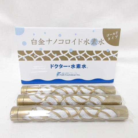 ○ドクター・水素水 白金ナノコロイド水素水 ゴールドタイプ 3ヵ月