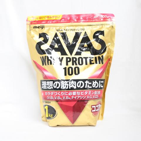 【ハル】SAVAS ホエイプロテイン１００ ココア味 2袋 ザバス 明治 SAVAS（ザバス）ソイプロテイン100 ココア味 2000g×2袋