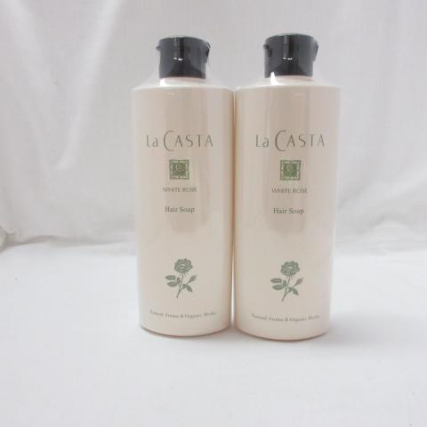 2個セット) ラ カスタ ホワイトローズ ヘアソープ 弱酸性シャンプー
