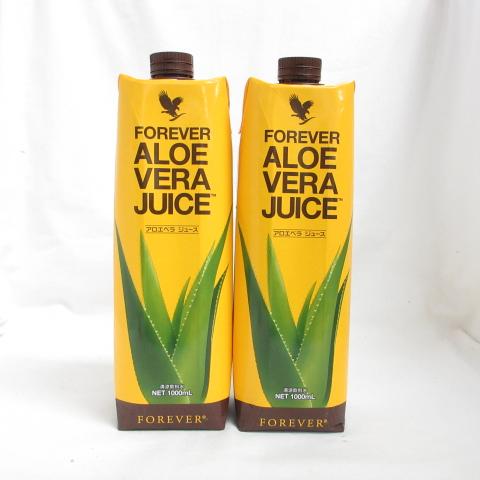 2本セット) フォーエバー FLP アロエベラ ジュース 1L 1000mL 