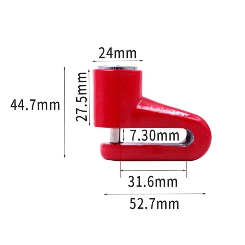 盗難防止 ディスクロック 3点セット ホルダー付き セキュリティー ワイヤーロック　バイク　自転車 予備キーき　チェーンロック |  | 01
