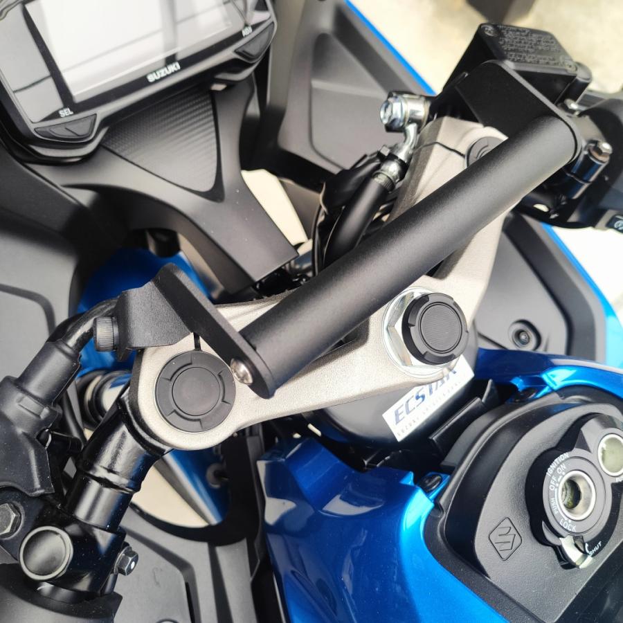 GSX-R125 ハンドルマウントステー R150 SUZUKI マルチバーホルダー