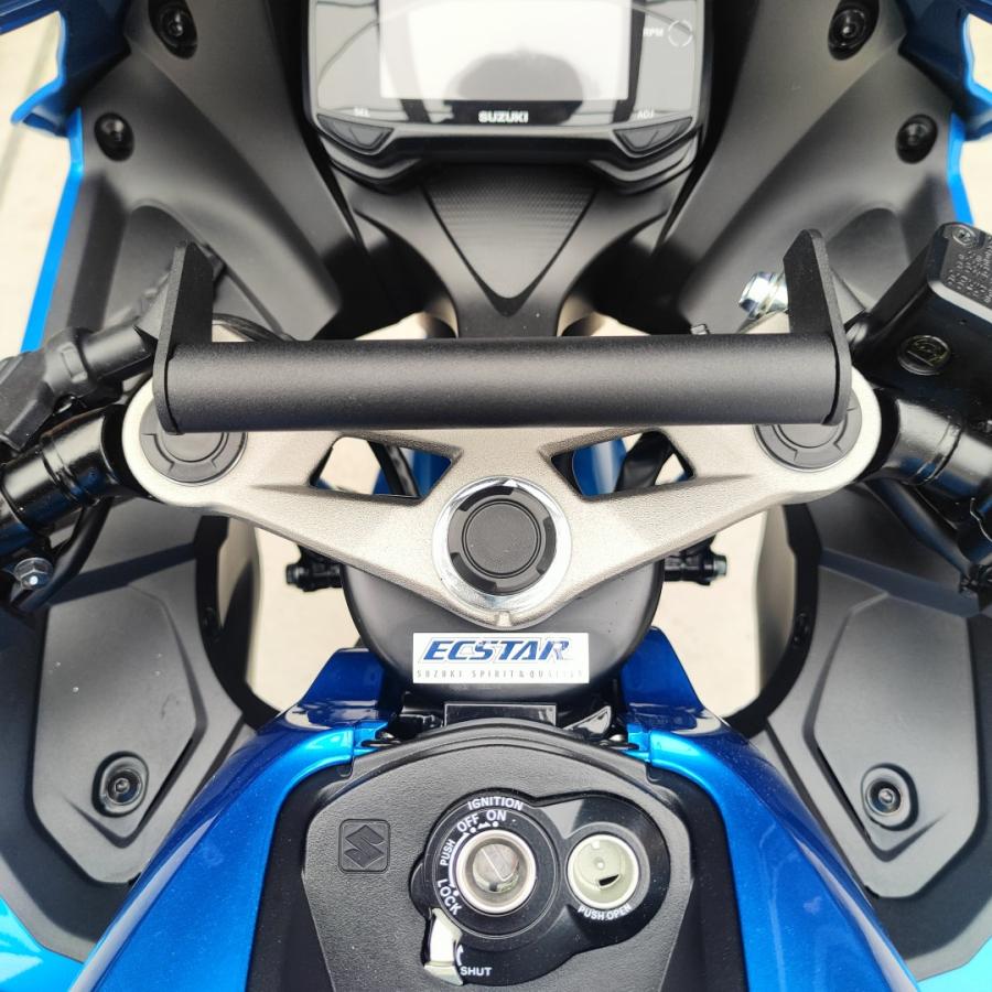 GSX-R125 ハンドルマウントステー　R150　SUZUKI　マルチバーホルダー　スマホステー　フロントフォーク　スマートフォンマウント｜pricelabo｜10