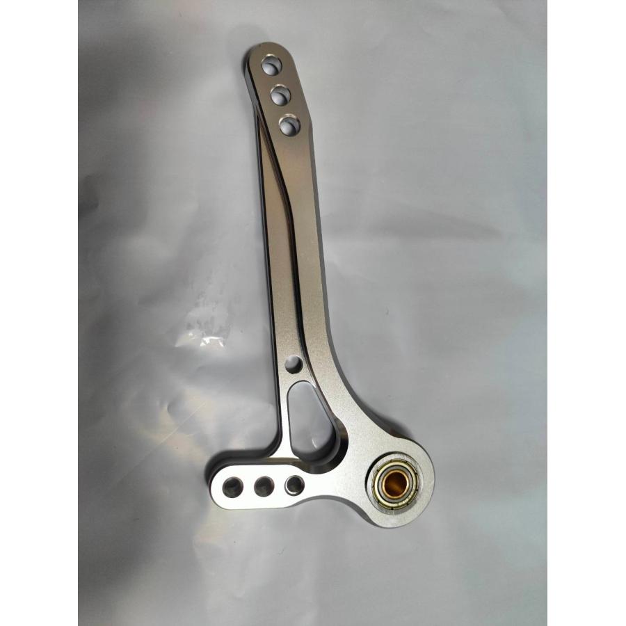 バイク汎用シフトペダル アルミペグ付き バックステップ補修用 リペア