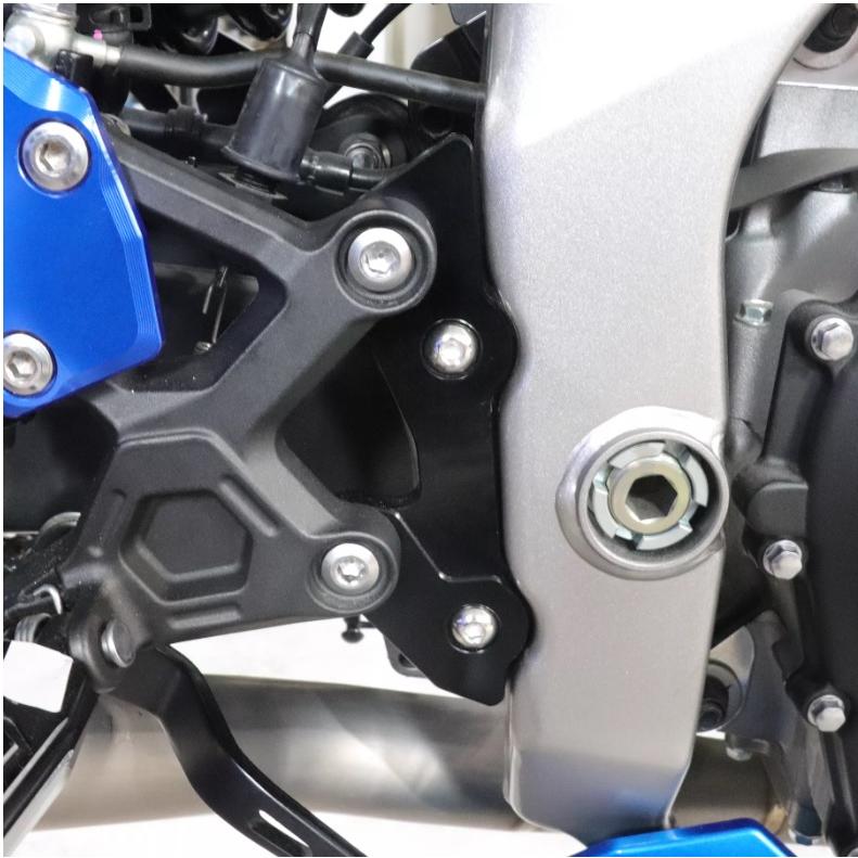 ロゴ無し】ZX-25R ステップアッププレート セットバックプレート ロゴ無し】ZX-25R ステップアッププレート セットバックプレート