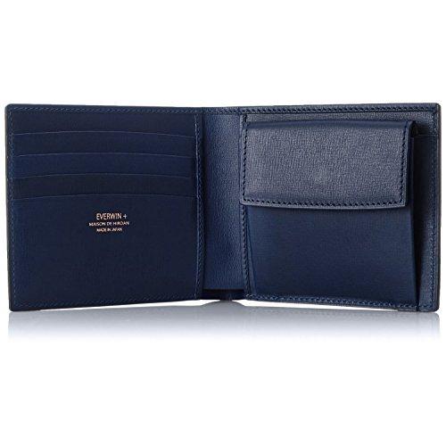卸売 [メゾンドヒロアン] 財布 ネイビー 21536 日本製 ボーデッド 長財布