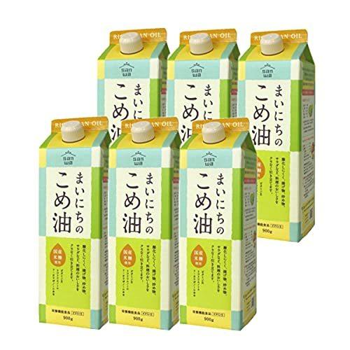 三和油脂 まいにちのこめ油 900g 6本セット みづほ|priceless-online2|02