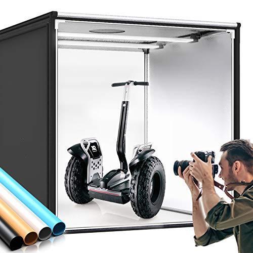 超大型 撮影ボックス5500k 撮影キット Samtian 104x104x104cm 4色背景シート 黒 白 青 黄 撮影ブース 撮影スタジ A B08xk8xrm2 Priceless オンラインショップ3 通販 Yahoo ショッピング