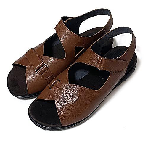 素晴らしい 外反母趾 本革 サンダル Comfort Mio Comfort Mio 靴 介護シュー ゆったり ミセス コンフォートシューズ 甲高 幅広 5e おしゃれ シューズ