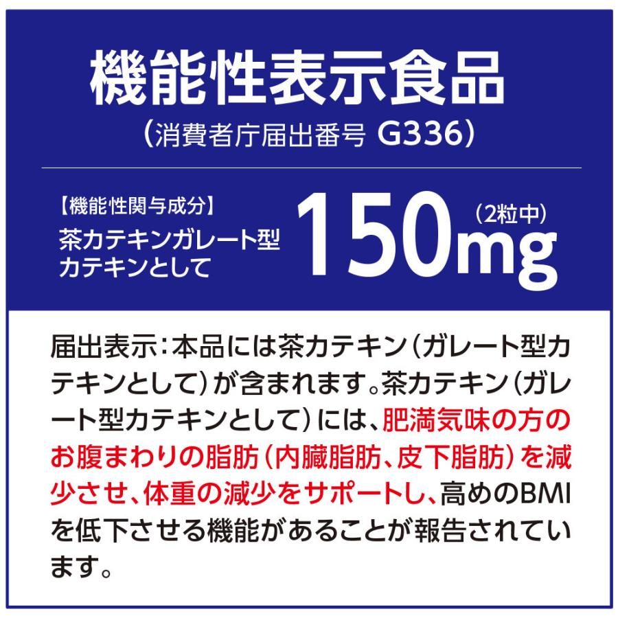 期間限定特価+1個付 肥満気味の方のお腹の脂肪を減らす カテキン減肥粒