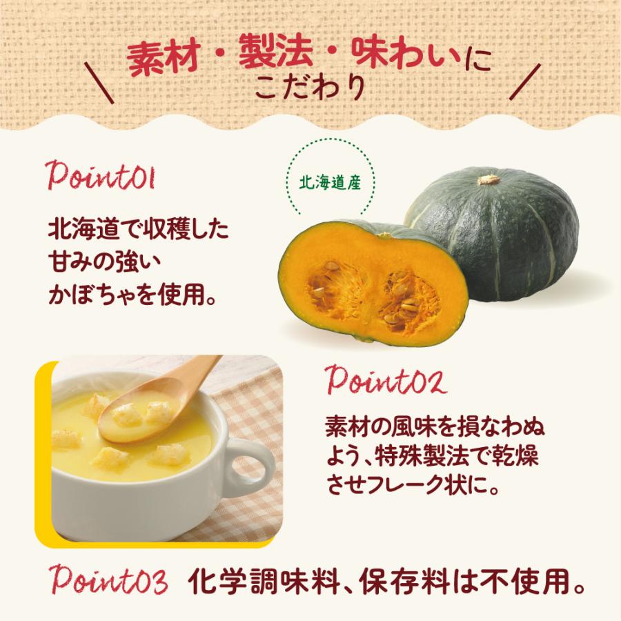 北海道ダイニングキッチン 北海道かぼちゃポタージュ 20g×3食入り 10個