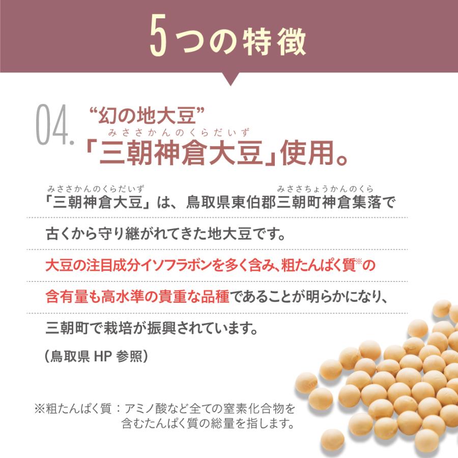 期間限定特価 小西本店 神倉大豆のソイプロテイン 280g 新登場 3個組 送料無料 沖縄黒糖と米糀のやさしい甘み 鳥取県産三朝神倉大豆使用 沖縄県産黒糖の画像