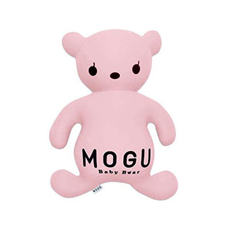 驚きの値段 Mogu モグ ビーズクッション キャラクター ピンク 熊 パステルベビーベア 全長約50 Megjc Gov Jm