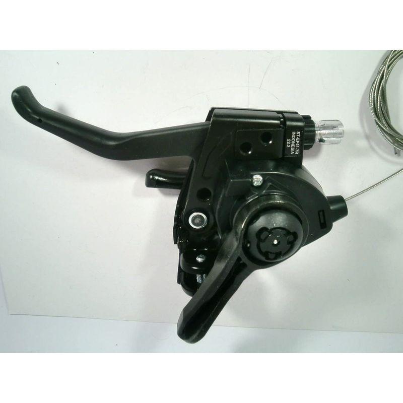 驚きの値段 プライスショップシマノ シフトレバー St Ef41 7r L 2フィンガー 3ｘ7speed 左右セット ブラック 934 Mocksradon Com
