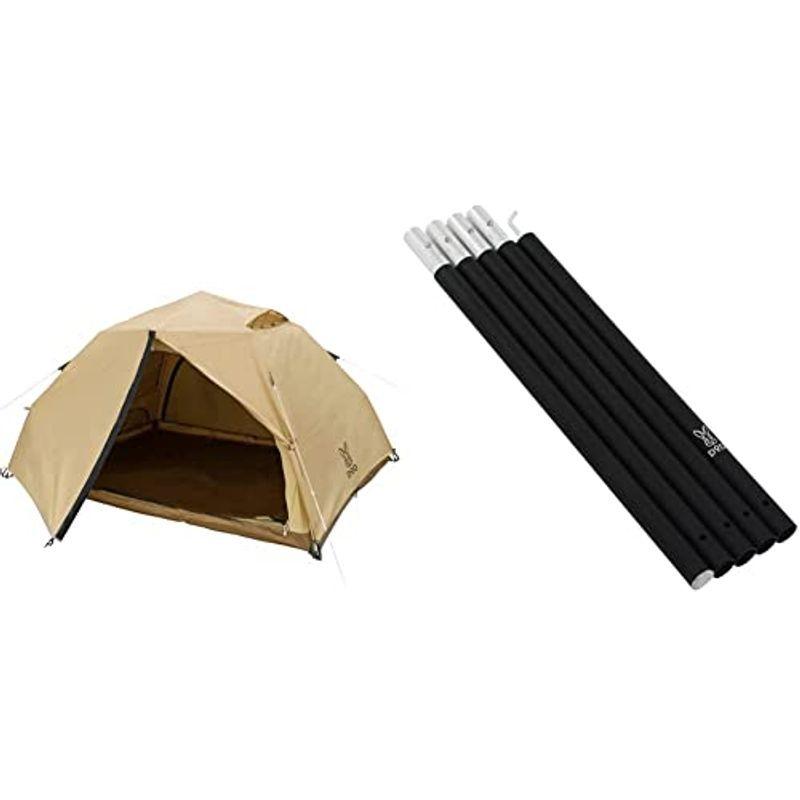 プライスショップDOD(ディーオーディー) わがやのテント 快適 ベージュ