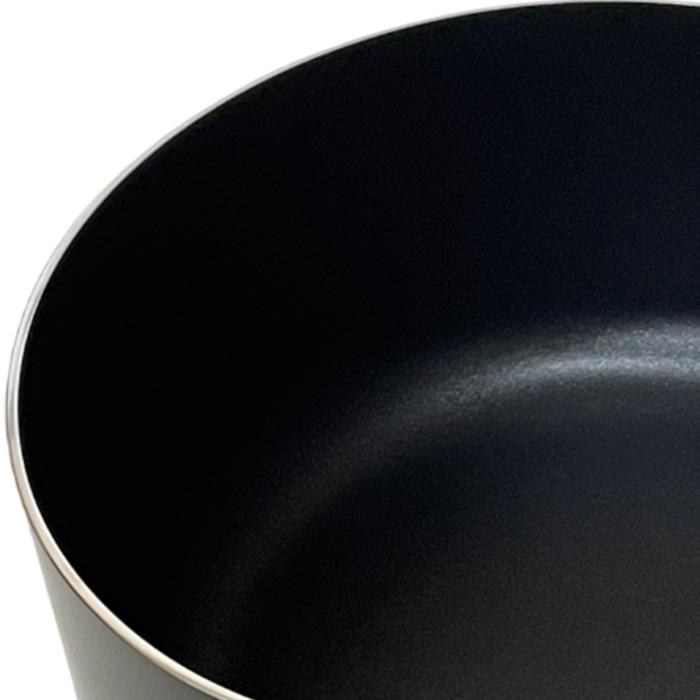 片手鍋 20cm IH ガス 対応 蓋付き 軽い 軽量 鍋 なべ ミニ 調理器具