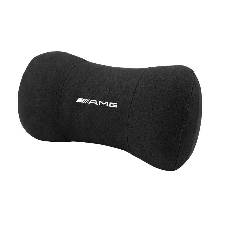 メルセデス ベンツ ブラック 車用セット ネックパッド1個+腰クッション