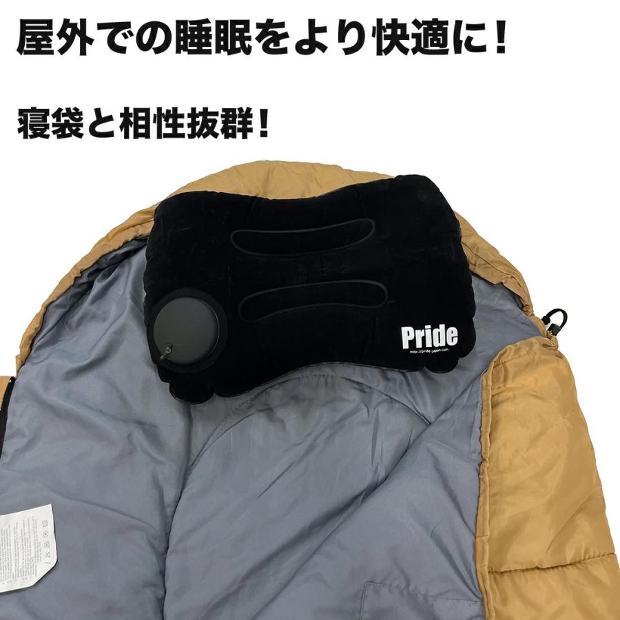 エアピロー キャンプ枕 エアーピロー キャンプ用品 携帯枕 いびき防止 エアー枕 洗える クッション 軽量 空気入れ 高め インフレーター うつ伏せ |  | 01