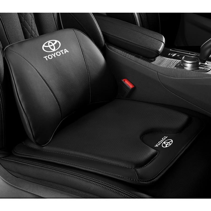 トヨタ TOYOTA ブラック シートクッション 車用 シートカバー ナッパ