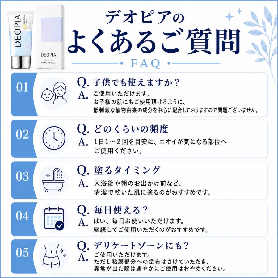 半額 デオピア デオドラント わきがクリーム ワキガ オドラントクリーム 制汗クリーム  医薬部外品  脇汗 足臭 防臭 制汗 男女兼用 deopia |  | 15
