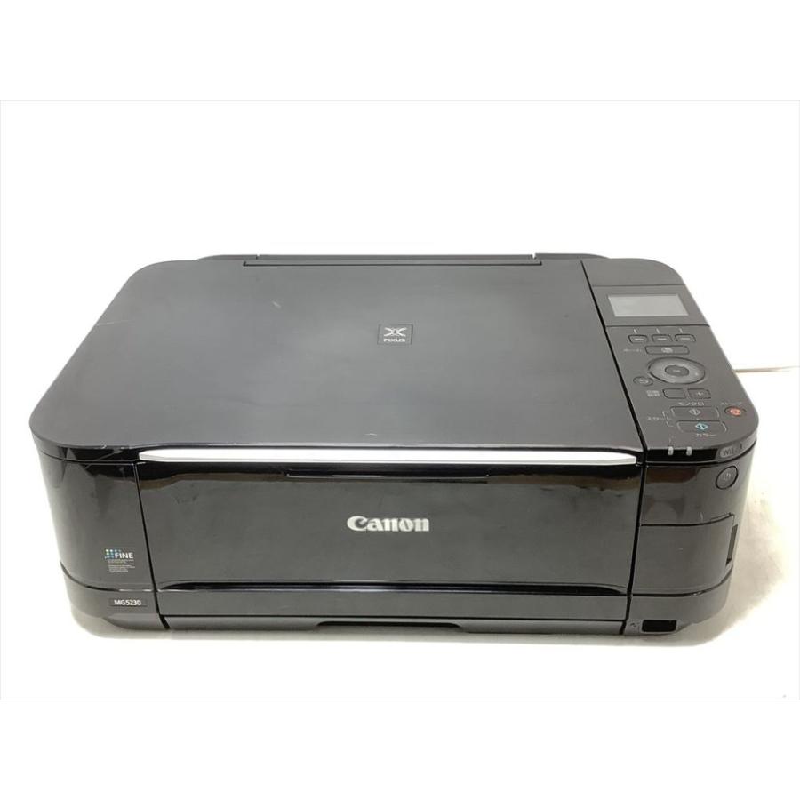 非常に良い)Canon インクジェット複合機 節約 PIXUS MG5230 5色W黒