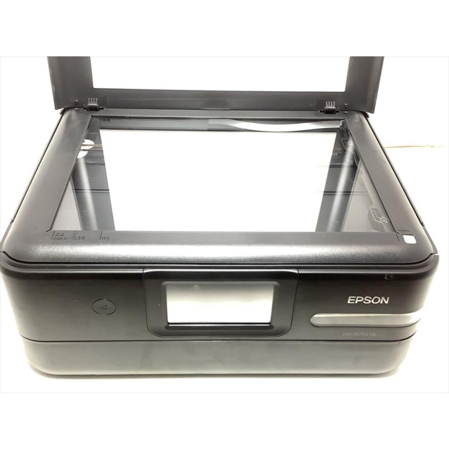 EPSON EW-M754TB エコタンクインクジェットプリンター 複合機　美品 エプソン EW-M754TB ［ブラック］ エコタンク A4カラーインクジェット