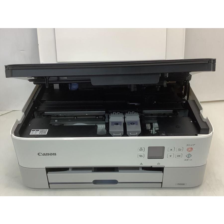 Canon プリンター A4インクジェット複合機 PIXUS TS5330 ホワイト 2019