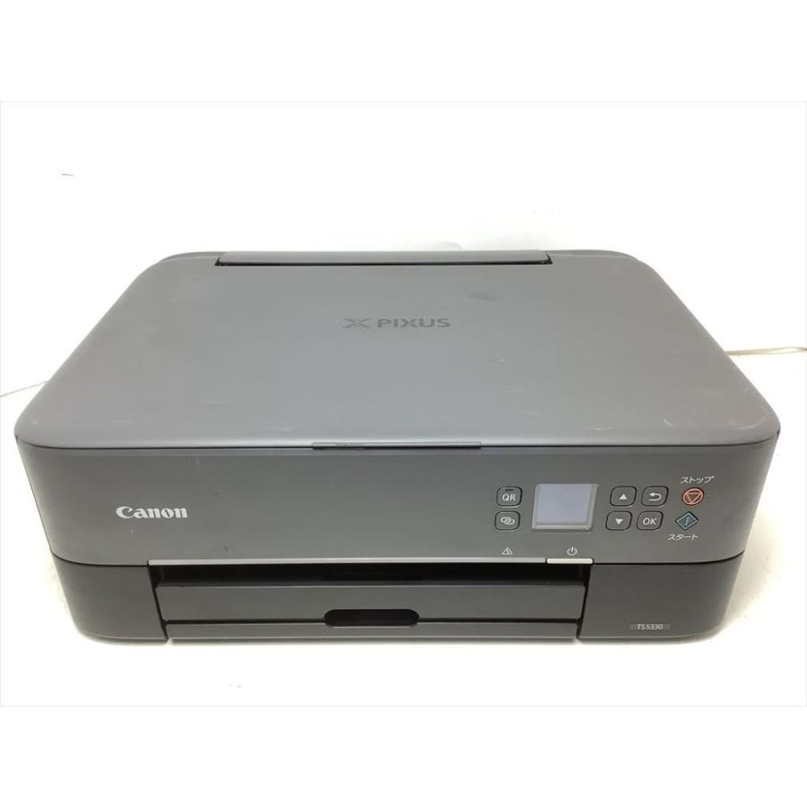 Canon プリンター A4インクジェット複合機 PIXUS TS5330 ブラック 2019 