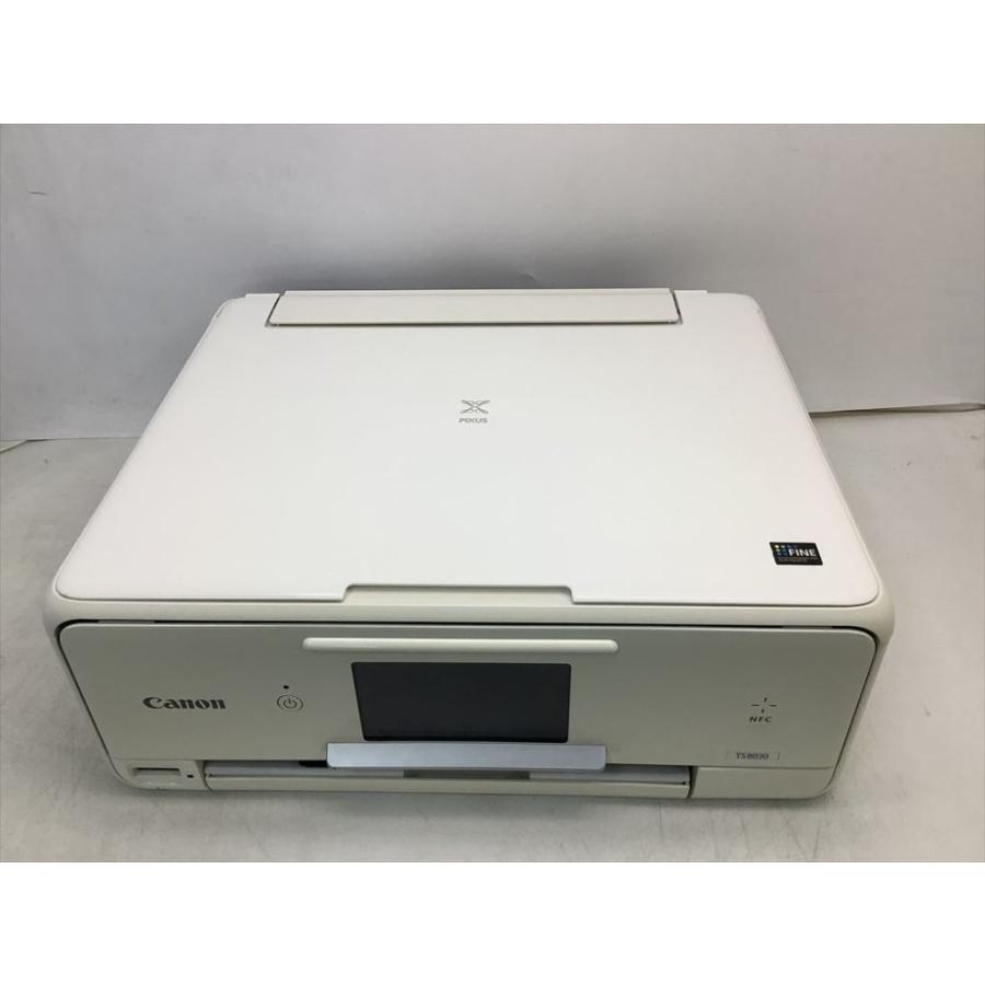 旧モデル Canon インクジェットプリンター複合機 TS8030 WH ホワイト 