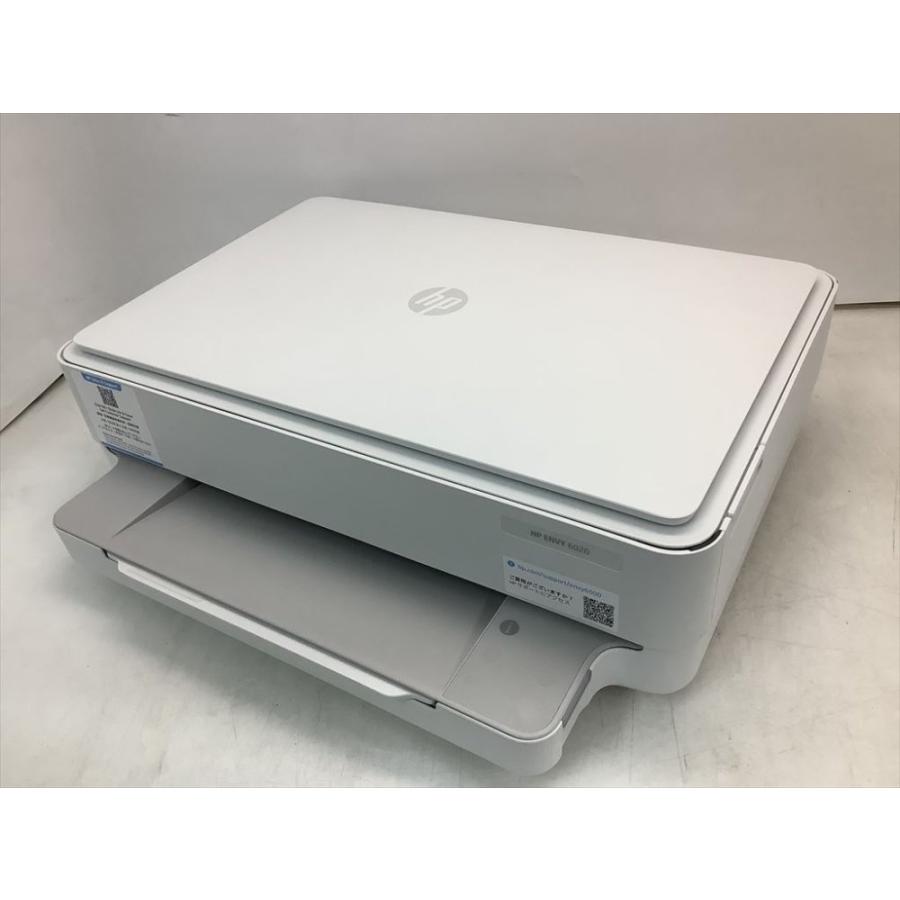 HP プリンター A4インクジェット複合機 ENVY 6020 ホワイト スマホ印刷
