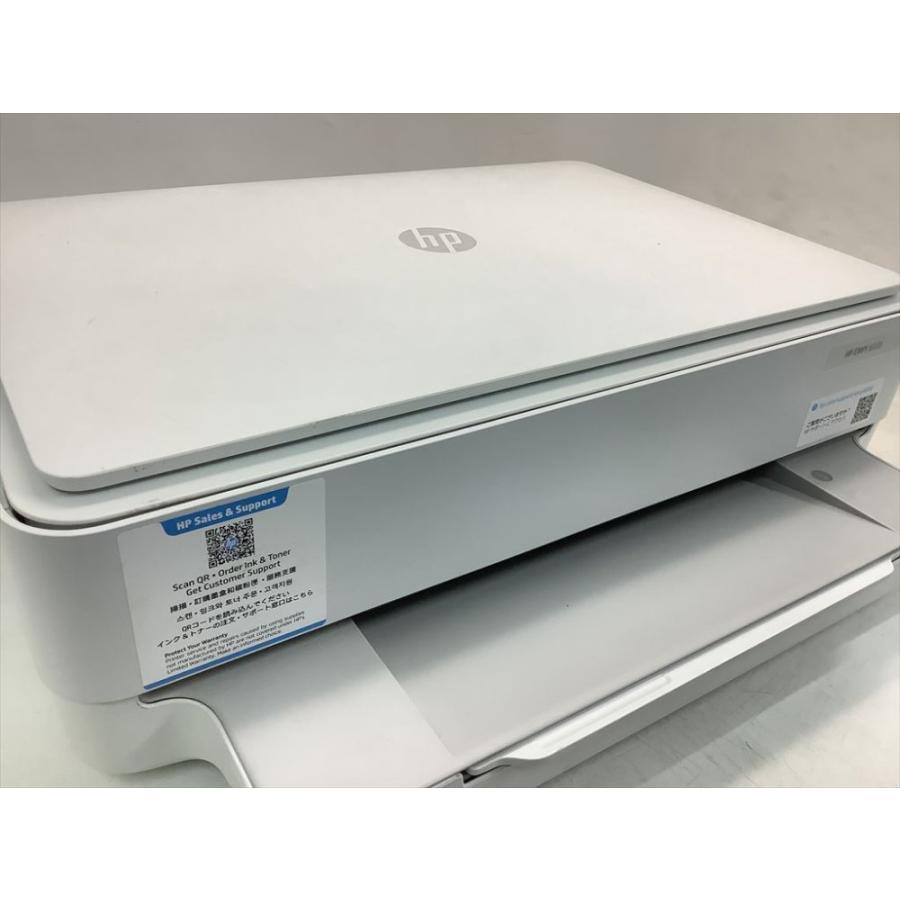 HP プリンター A4インクジェット複合機 ENVY 6020 ホワイト スマホ印刷