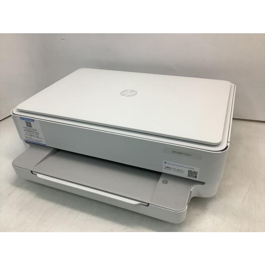 ホワイト インクジェットプリンター 複合機 HP プリンター A4インクジェット複合機 ENVY 6020 ホワイト スマホ印刷