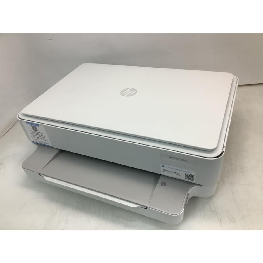 HP プリンター A4インクジェット複合機 ENVY 6020 ホワイト スマホ印刷