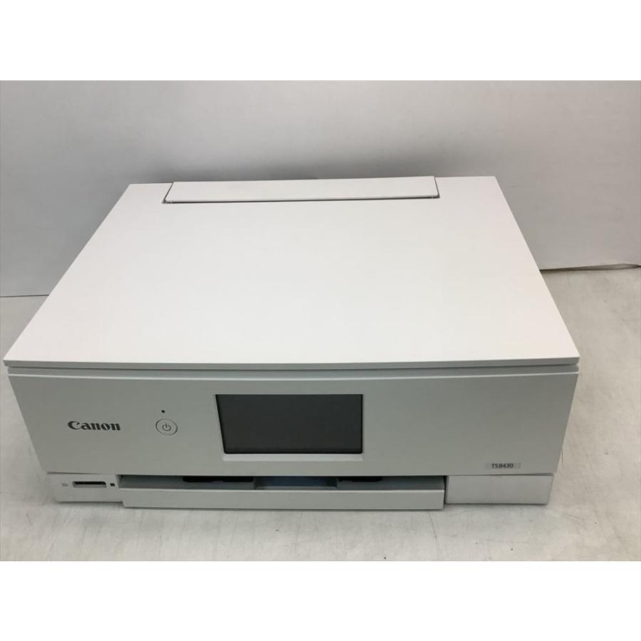 Canon プリンター A4インクジェット複合機 PIXUS TS8430 ホワイト 2020 
