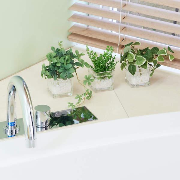 【公式】ウォーターキューブ 3個セット C 観葉植物 フェイクグリーン| GREENPARK 人工観葉植物 造花 おしゃれ リアルの画像