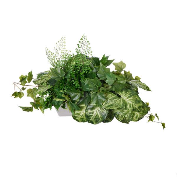 【公式】カウンターパーテーション Low 3個セット 観葉植物 フェイクグリーン | GREENPARK 人工観葉植物 造花 おしゃれ リアル オフィス 仕切リ 間切り_3