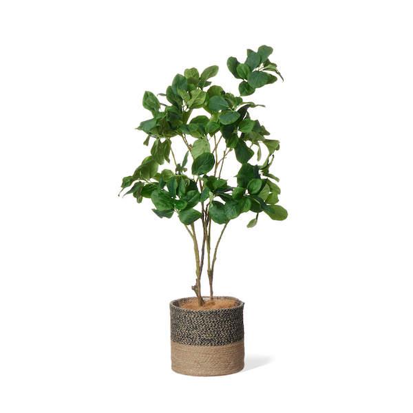 【公式】マグノリア ジュートポット H70cm 観葉植物 フェイクグリーン  | GREENPARK 人工観葉植物 造花 おしゃれ リアルの画像