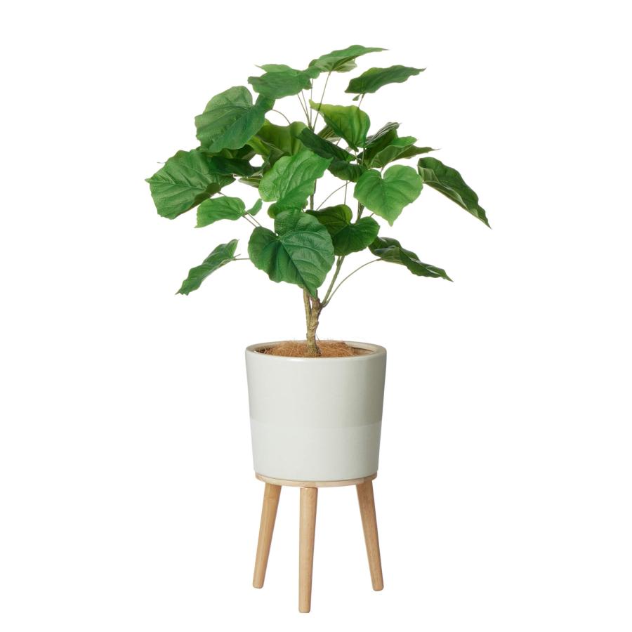 【公式】ウンベラータ エルナ H86cm 観葉植物 フェイクグリーン | GREENPARK 人工観葉植物 造花 おしゃれ リアル