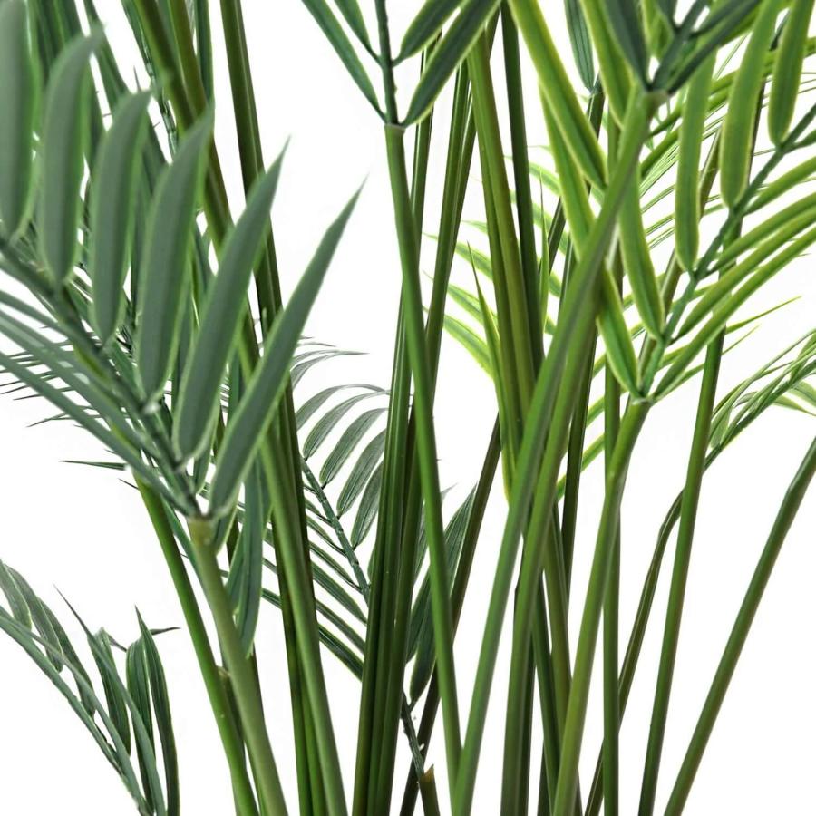 【公式】アレカヤシ ウッドプランター H175cm 観葉植物 フェイクグリーン 【別倉庫直送品】 | GREENPARK 人工観葉植物 造花 おしゃれ リアル_3