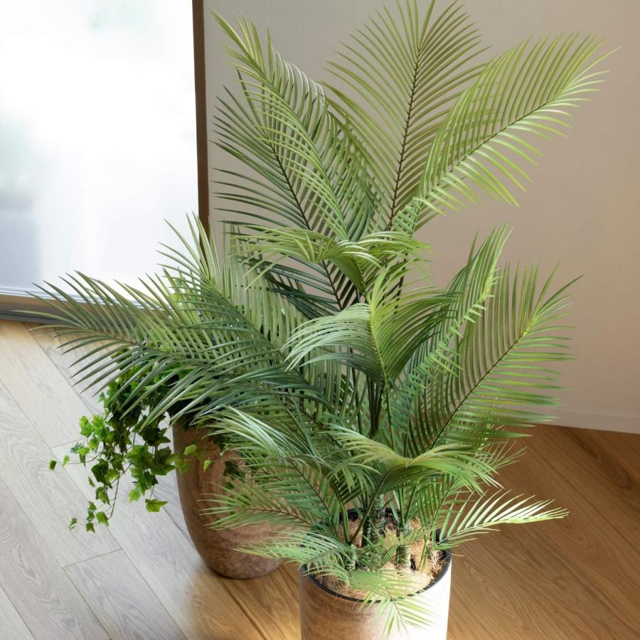 【公式】アレカヤシ ウッドプランター H175cm 観葉植物 フェイクグリーン 【別倉庫直送品】 | GREENPARK 人工観葉植物 造花 おしゃれ リアル_8
