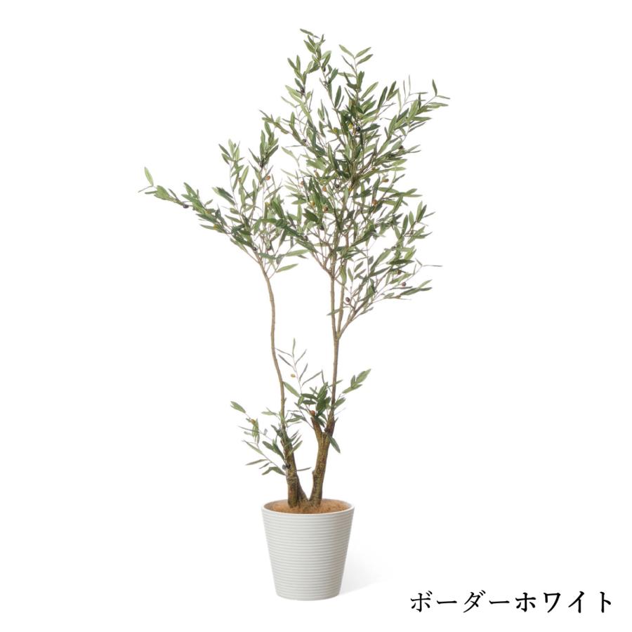 【公式】オリーブ GWプランター H180cm 観葉植物 フェイクグリーン 【別倉庫直送品】 | GREENPARK 人工観葉植物 造花 おしゃれ リアル_1