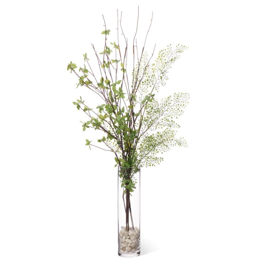公式】ドウダンツツジ ガラスシリンダー H110cm 観葉植物 フェイク