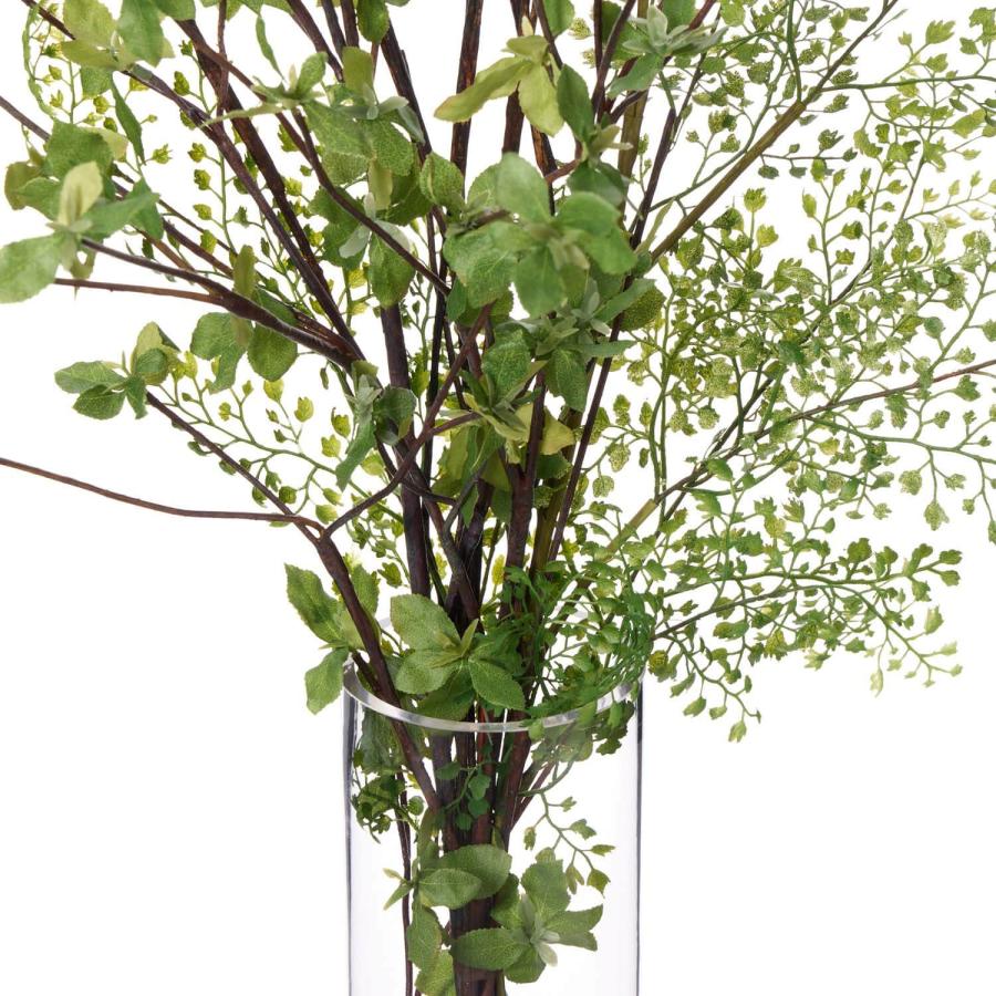 公式】ドウダンツツジ ガラスシリンダー H110cm 観葉植物 フェイク