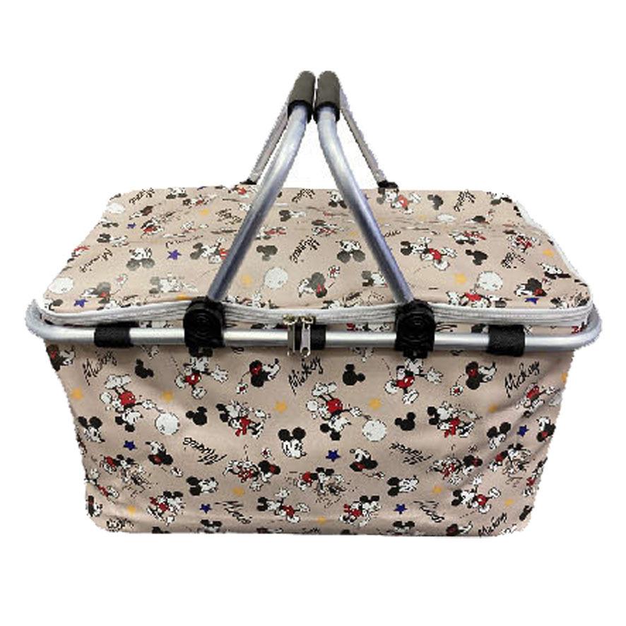 バスケット かご 保冷 かわいい ディズニー グッズ ミッキー ミニー アウトドア キャラクター 雑貨 mickey さつき商店 通販 Yahoo ショッピング