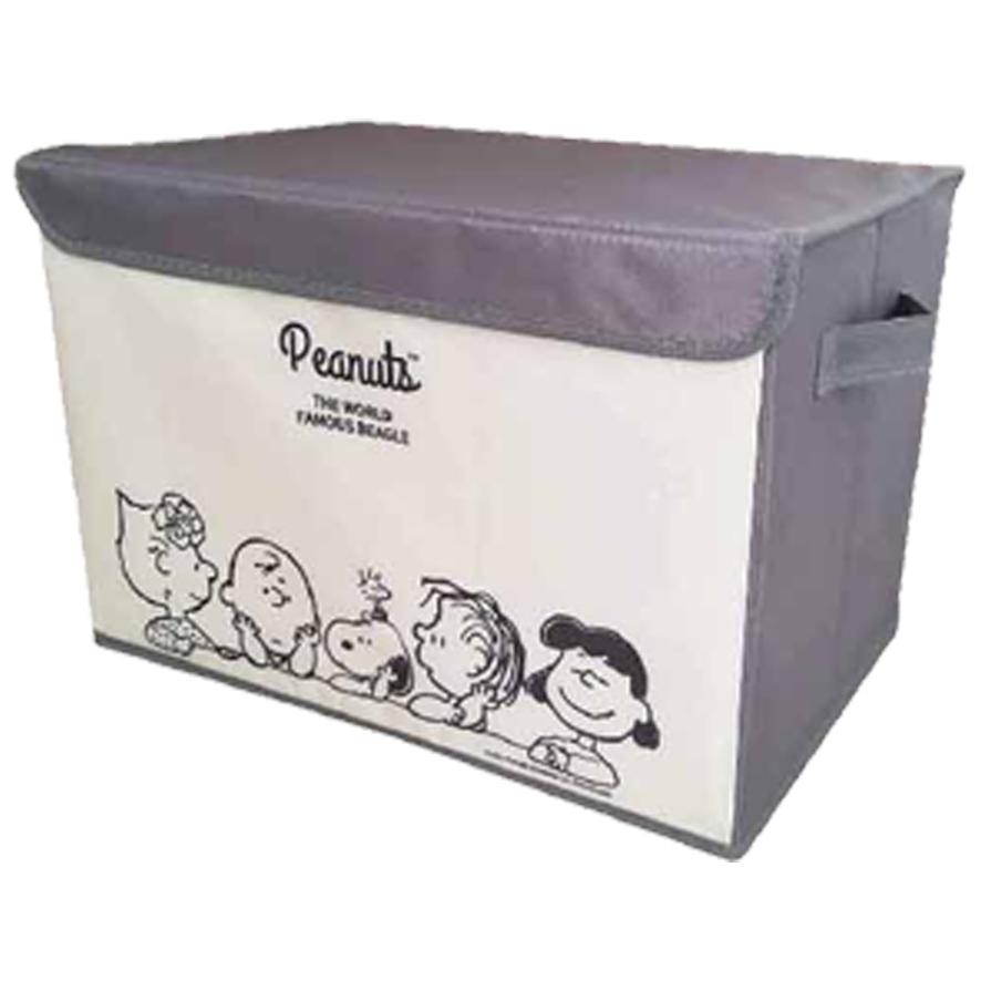 おもちゃ箱 収納ボックス 蓋付き かわいい スヌーピー グッズ キャラクター 雑貨 グレー 277 さつき商店 通販 Yahoo ショッピング
